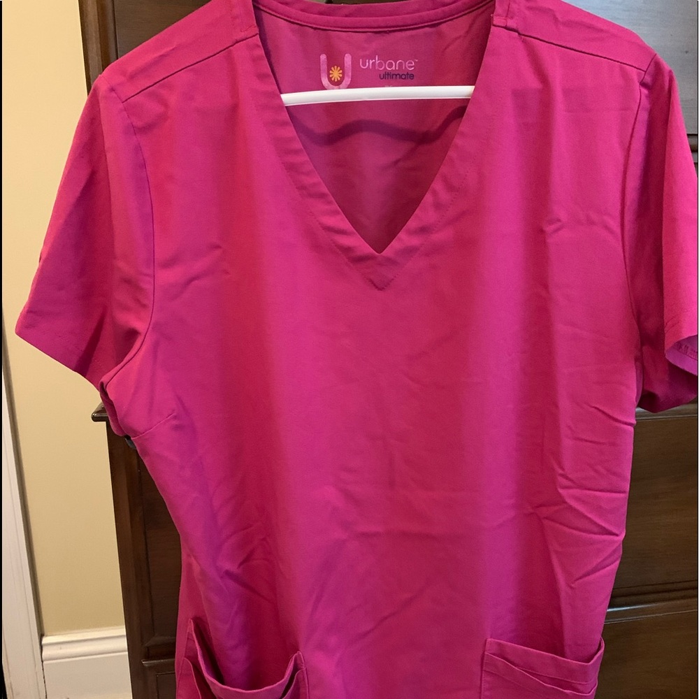 Urbane scrub shirt